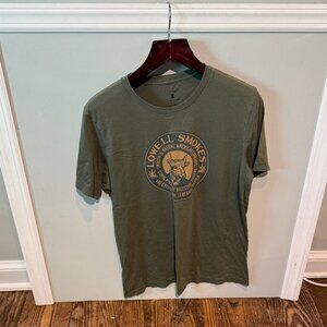 Lowell Farms Green Authentic Merch Mens T Shirt Size XL Lowell Smokes GOAT - EUC